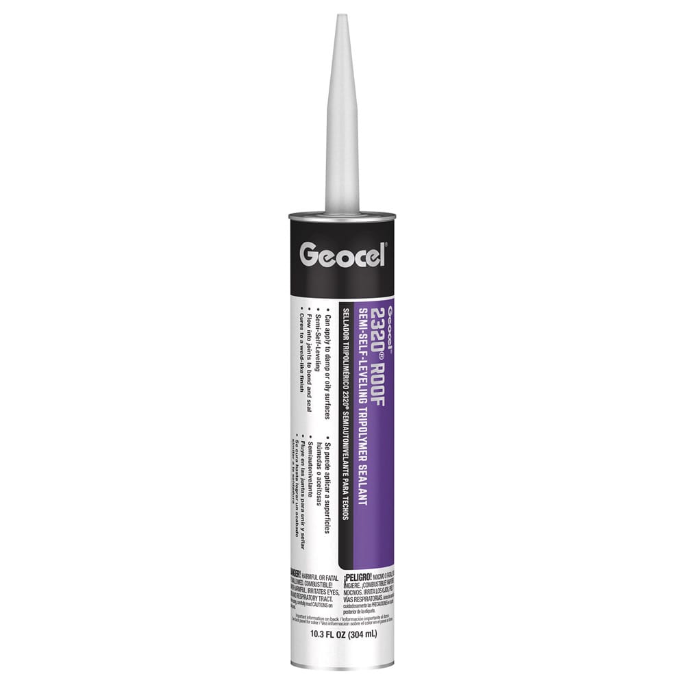 geocel 2320 semi self leveling roof sealant
